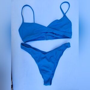 PacSun Eco Blue Bikini Set